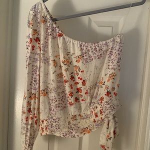 New American Eagle One Shoulder Top